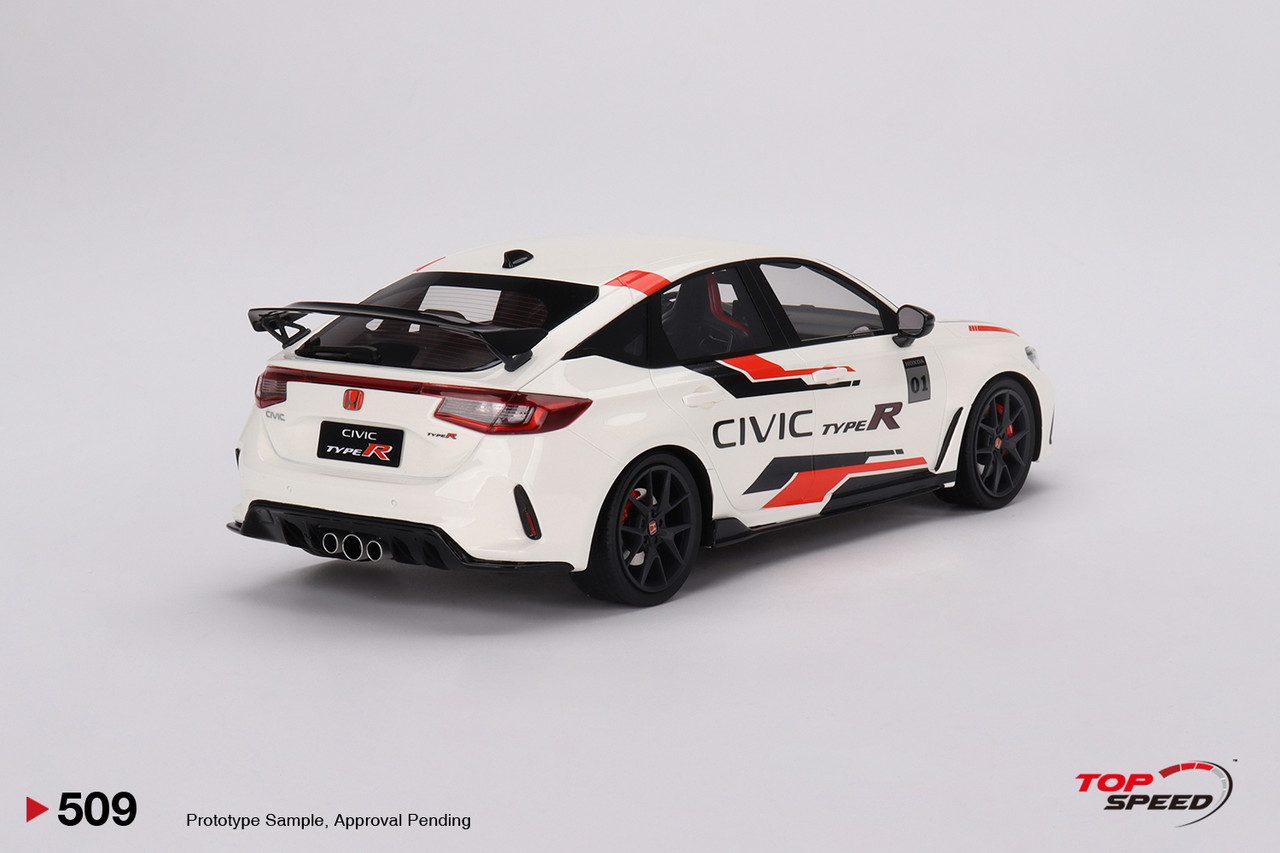 1/18 Top Speed Honda Civic TYPE R 2023 Honda Thanks Day Vietnam Car Model