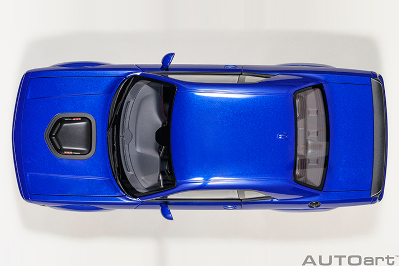 1/18 AUTOart 2022 Dodge Challenger R/T Scat Pack Widebody (Indigo Blue) Car  Model