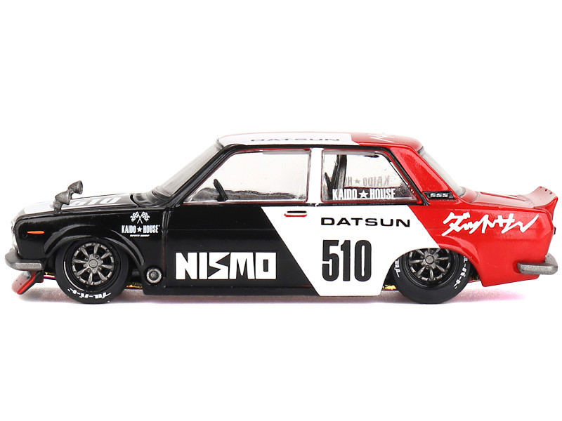 1/64 Kaido House & Mini GT Datsun Street 510 Racing V1 Diecast Car