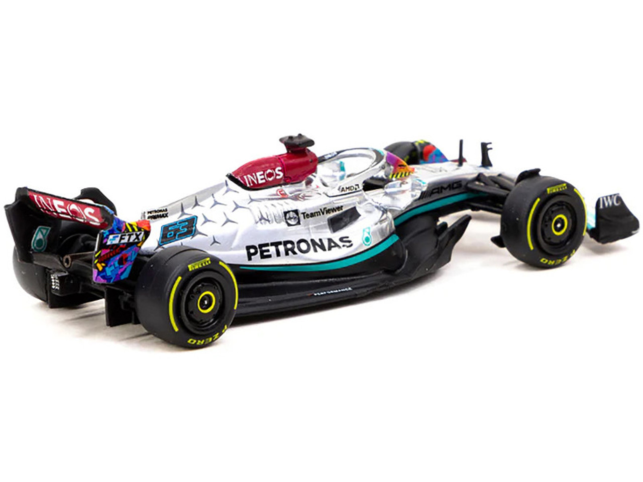 1/64 Tarmac Works 2022 Formula 1 Mercedes-AMG F1 W13 E