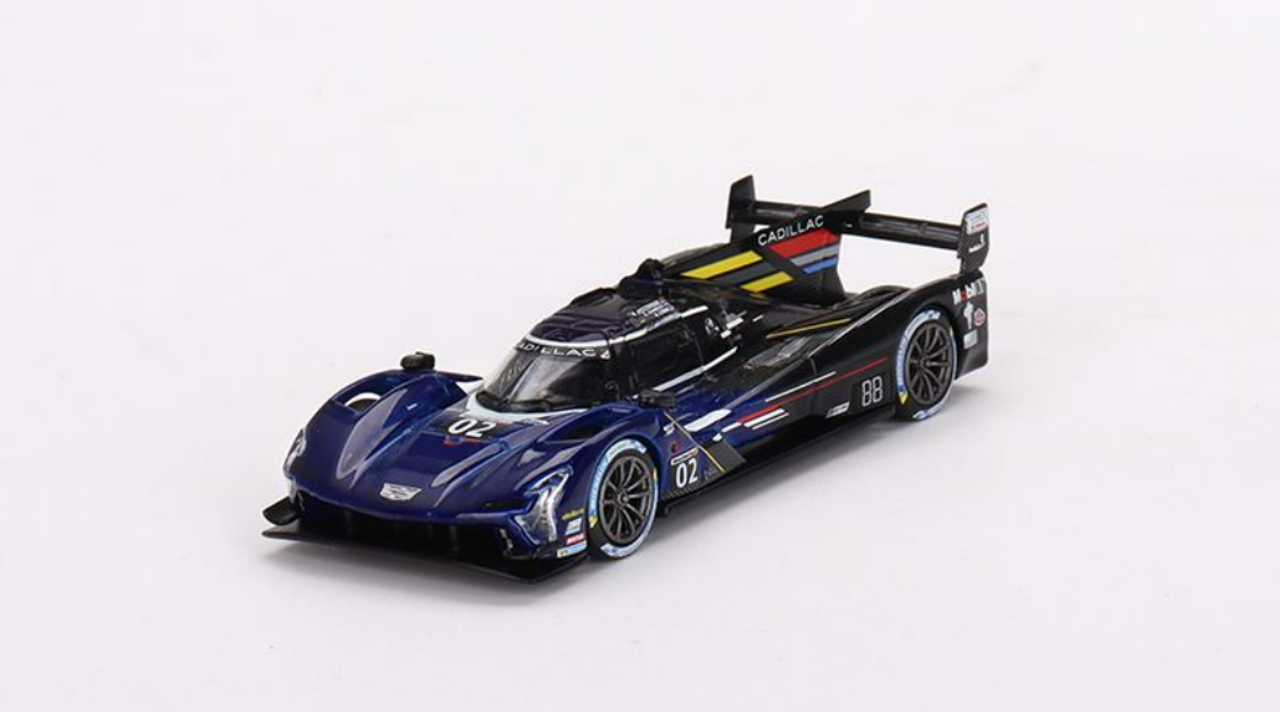 1/64 Mini GT Cadillac V-Series.R #02 Cadillac Racing 2023 IMSA Daytona 24 Hrs Diecast Car Model