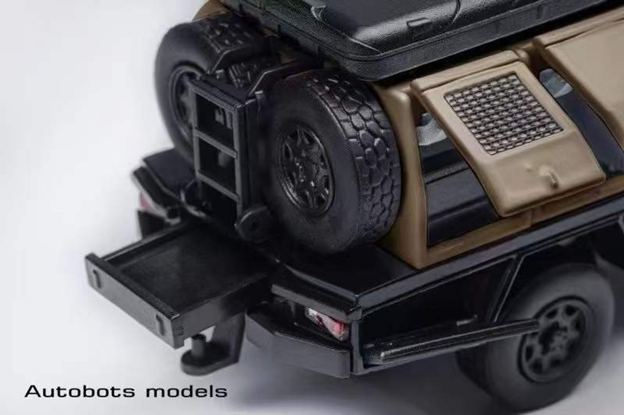 ♥ 1/64 Autobots Models Toyota Land Cruiser LC79 (Black) Car