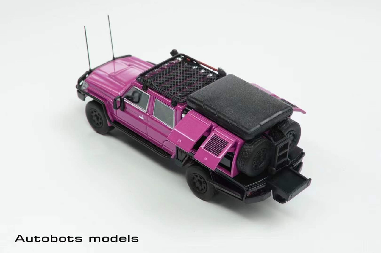 1/64 Autobots Models Toyota Land Cruiser LC79 (Purple) Car Model