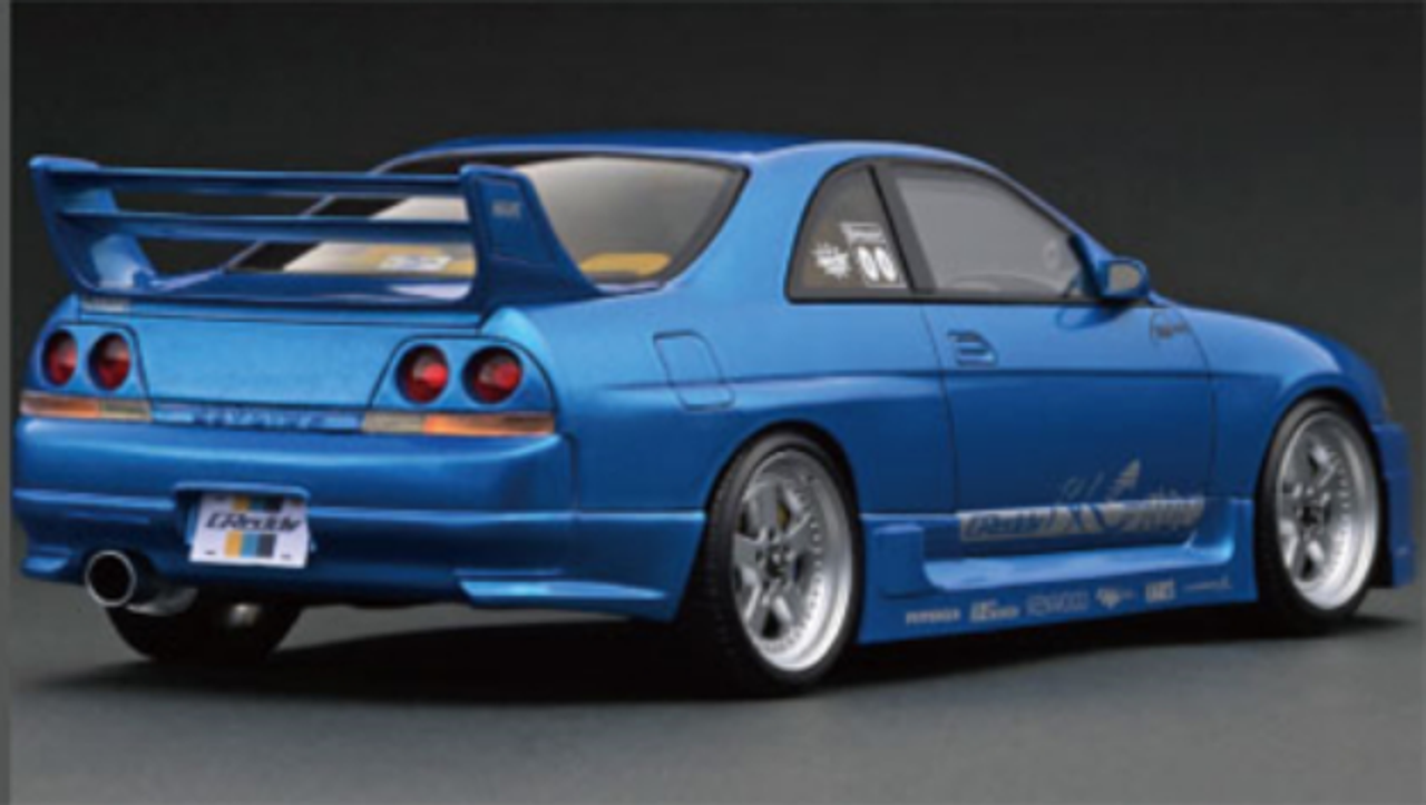 1/18 Ignition Model GReddy Nissan GT-R Skyline (BCNR33) Blue Metallic (Limited 80 Pieces)