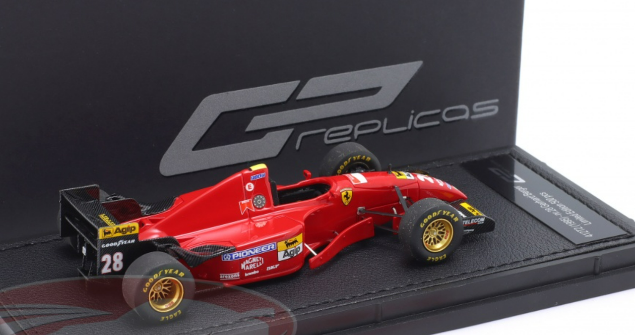 1/43 GP Replicas 1995 Formula 1 Gerhard Berger Ferrari 412T2 #28 Car Model