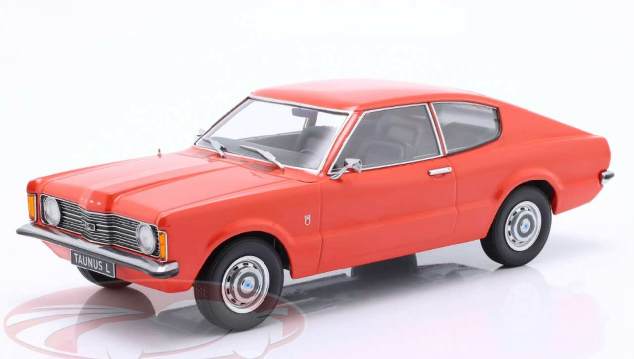 1/18 KK-Scale 1971 Ford Taunus L Coupe (Light Red) Car Model