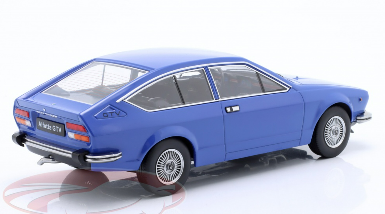 1/18 KK-Scale 1976 Alfa Romeo Alfetta 2000 GTV (Blue) Car Model