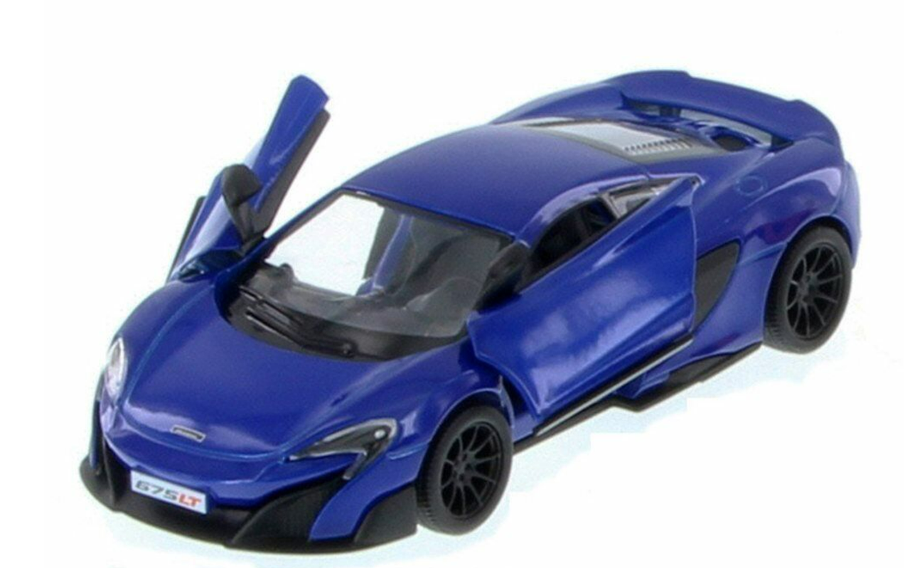 1/36 McLaren 675LT (Blue) Diecast Car Model (new no retail box)