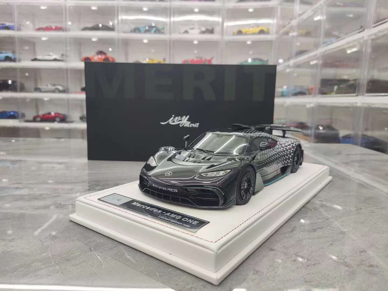 1/18 Ivy Mercedes AMG ONE (Black Motorsport Styling) Resin Car Model Limited 66 Pieces