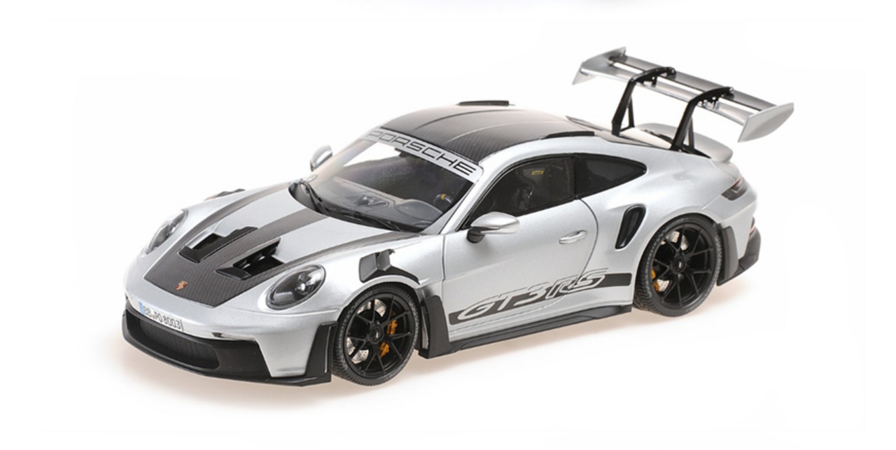 Scale Model Collector Car 1:18 for Porsche 911 GT3 RS Alloy Miniature Car  Model Light Car Birthday Present Decoration Miniatures Diecast Vehicles