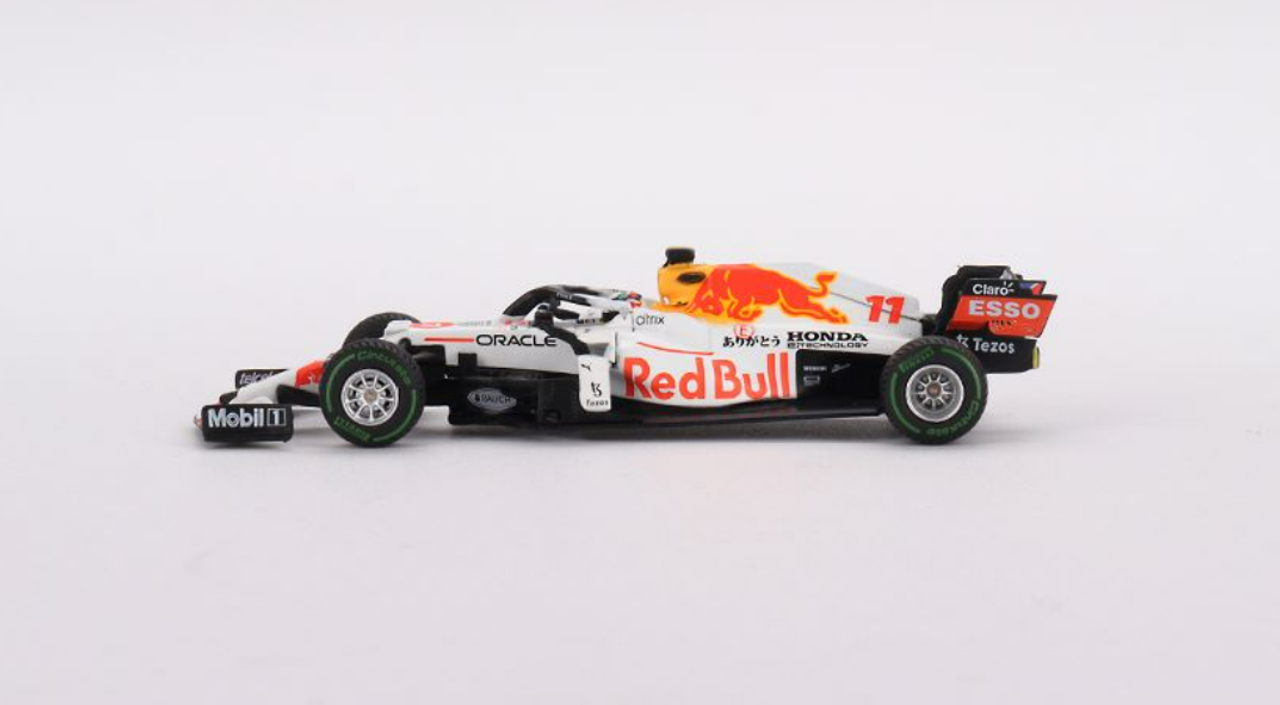 1/64 MINI GT Red Bull RB16B #11 Sergio Pérez 2021 2021 Turkish Grand Prix 3rd Place