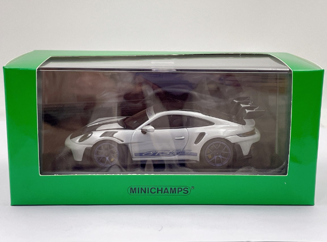 1/43 MINICHAMPS PORSCHE 911 GT3 RS - 2022 - GREY WEISSACH PACKAGE NURBURGRING RECORD LAP IN SPECIAL PACKAGING Diecast Sealed