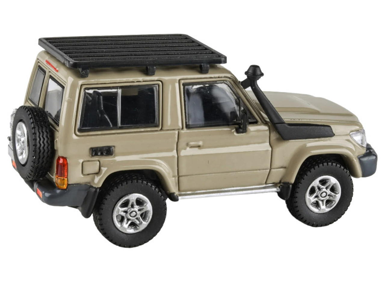 1/64 Paragon 2014 Toyota Land Cruiser 71 Short Wheel Base (Sandy Brown) Diecast Car Model