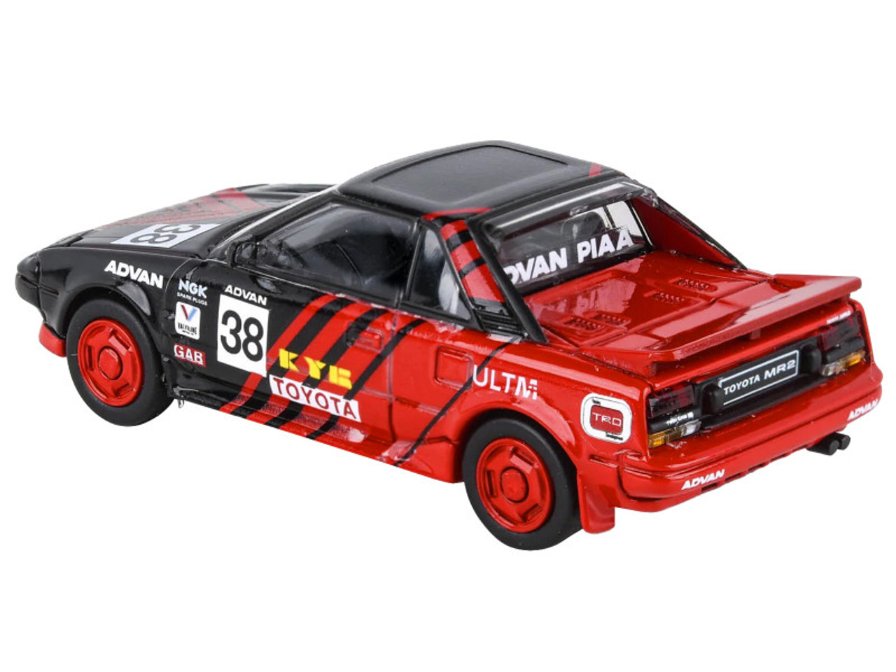 1/64 Paragon 1985 Toyota MR2 MK1 Autocross Livery Diecast Car Model