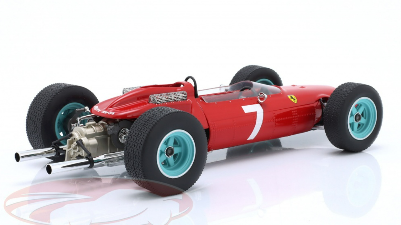 1/18 Werk83 1964 Formula 1 John Surtees Ferrari 158 #7 Winner German GP Formula 1 World Champion Car Model