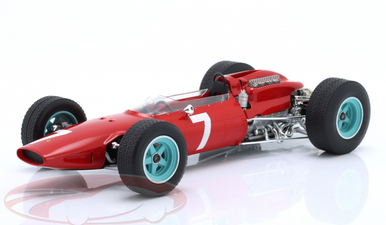 1/18 Werk83 1964 Formula 1 John Surtees Ferrari 158 #7 Winner German GP Formula 1 World Champion Car Model