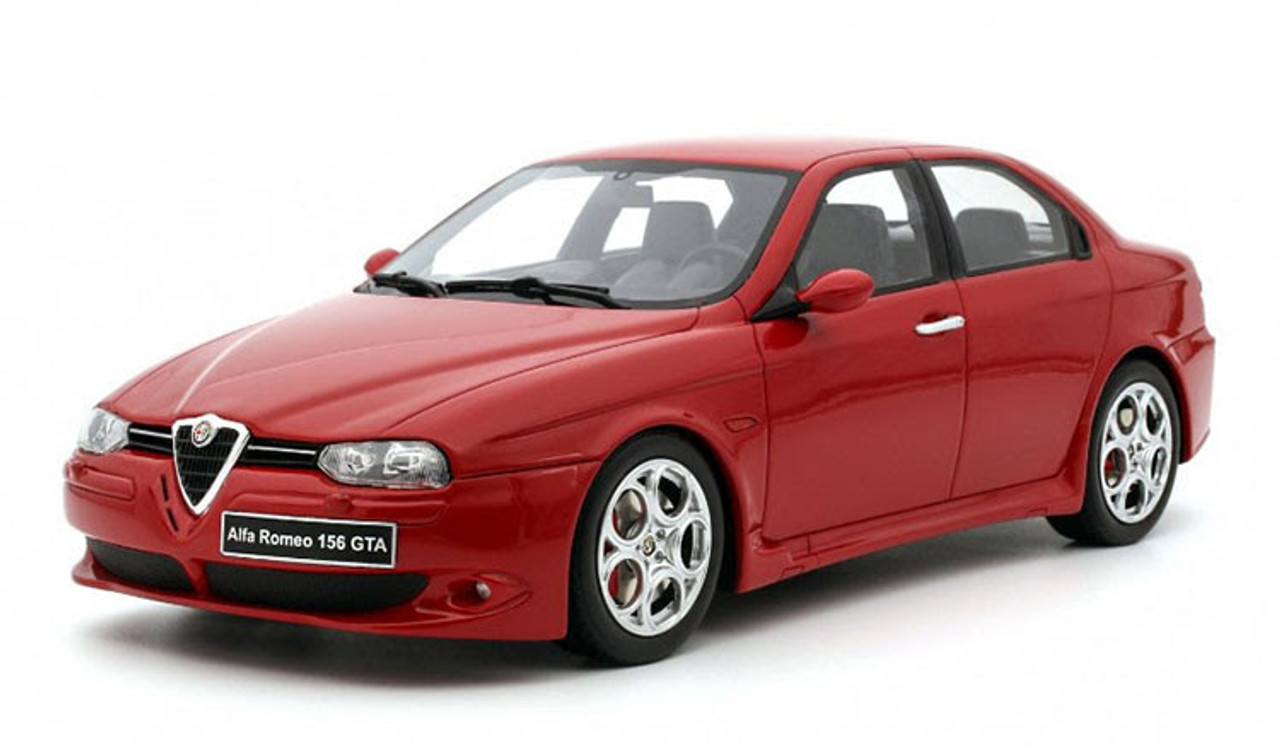 1/18 OTTO 2002 Alfa Romeo 156 GTA (Red) Car Model - LIVECARMODEL.com