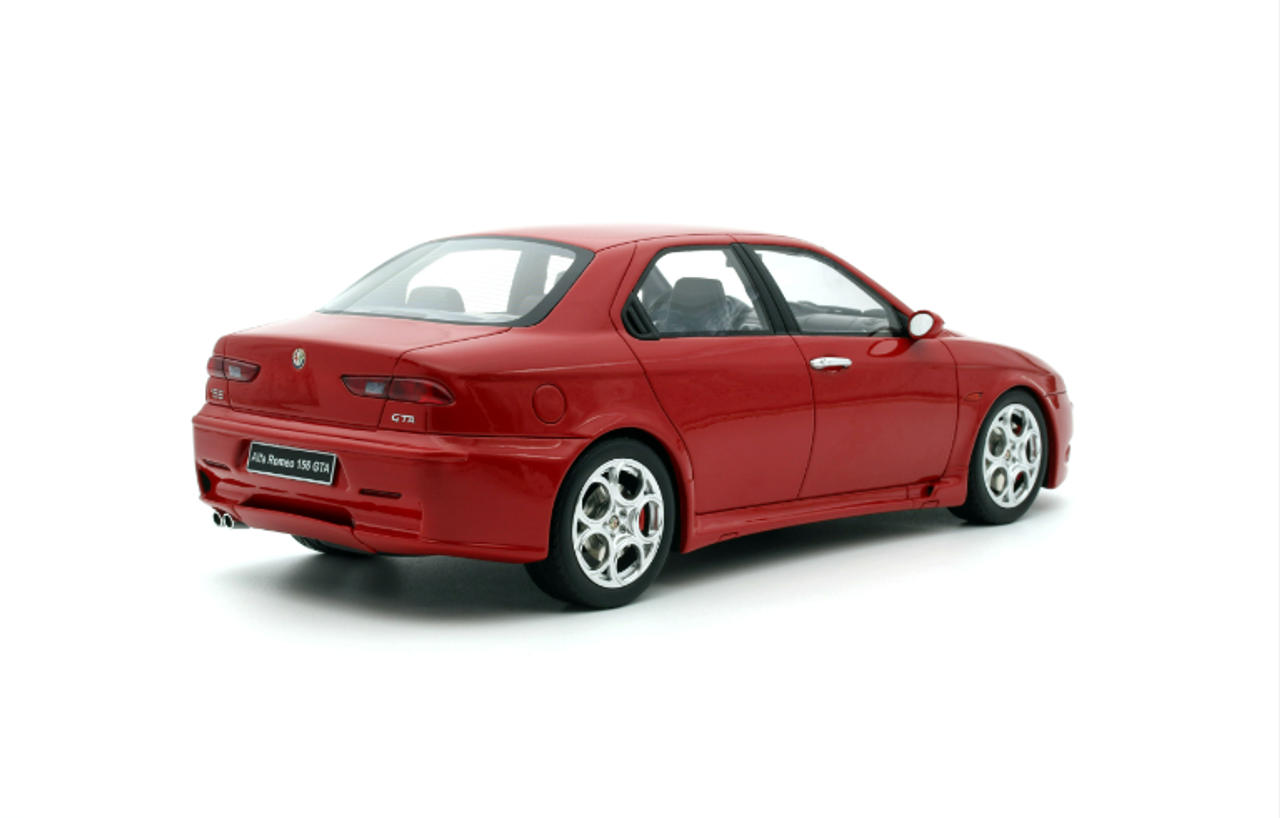 1/18 OTTO 2002 Alfa Romeo 156 GTA (Red) Car Model - LIVECARMODEL.com