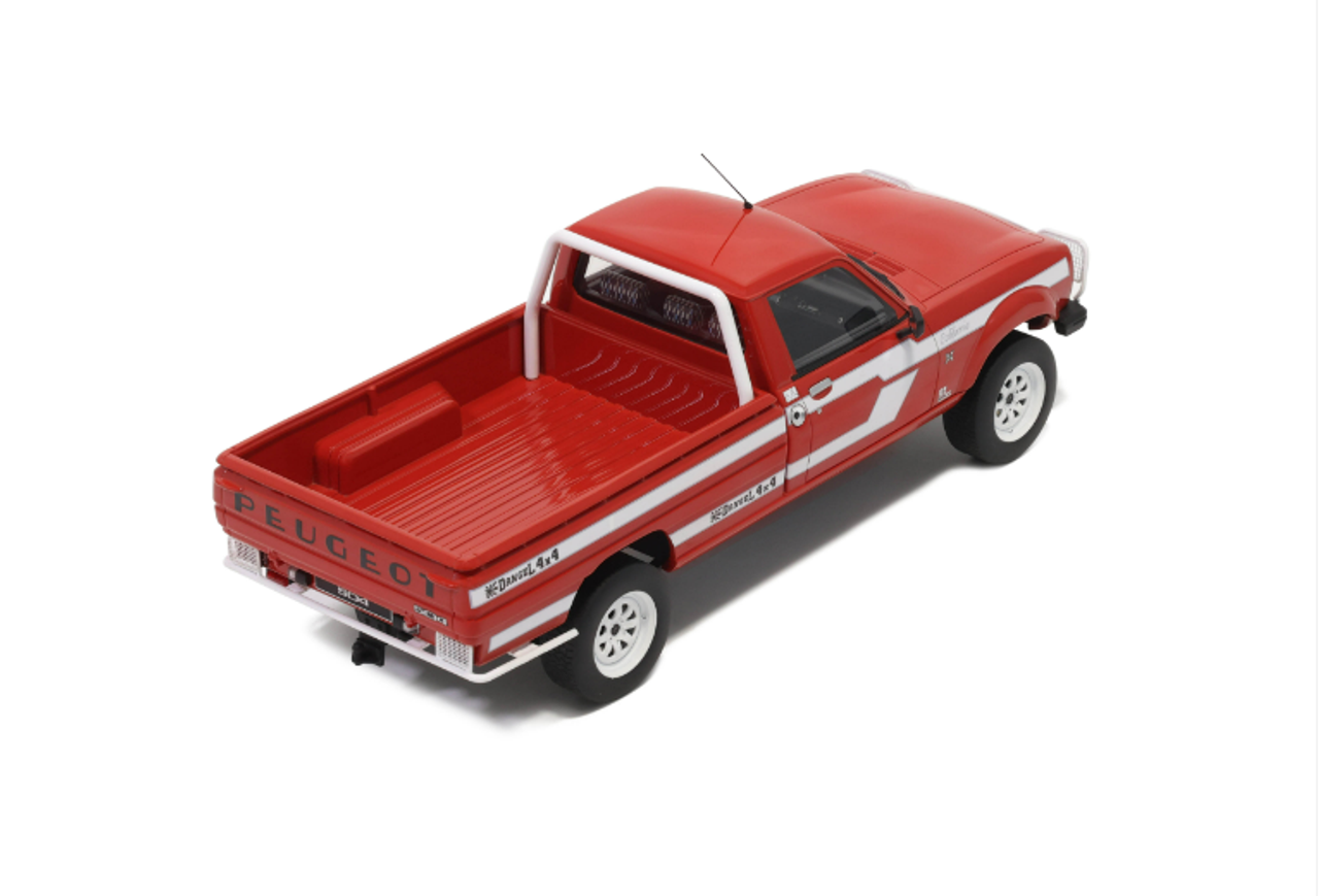 1/18 OTTO 1993 Peugeot 504 Pickup (Red) Car Model