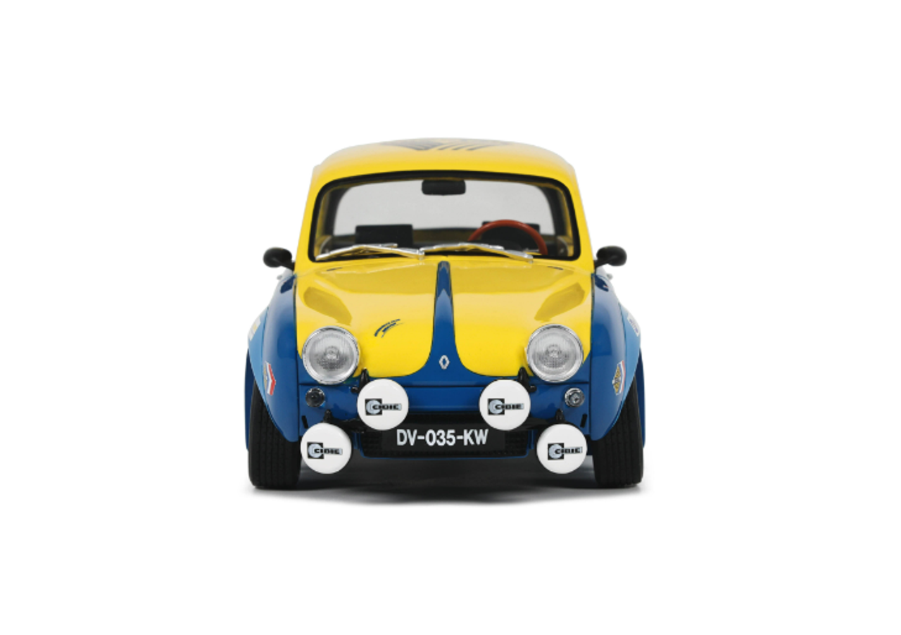 1/18 OTTO 1964 Renault Dauphine (Yellow & Blue) Car Model