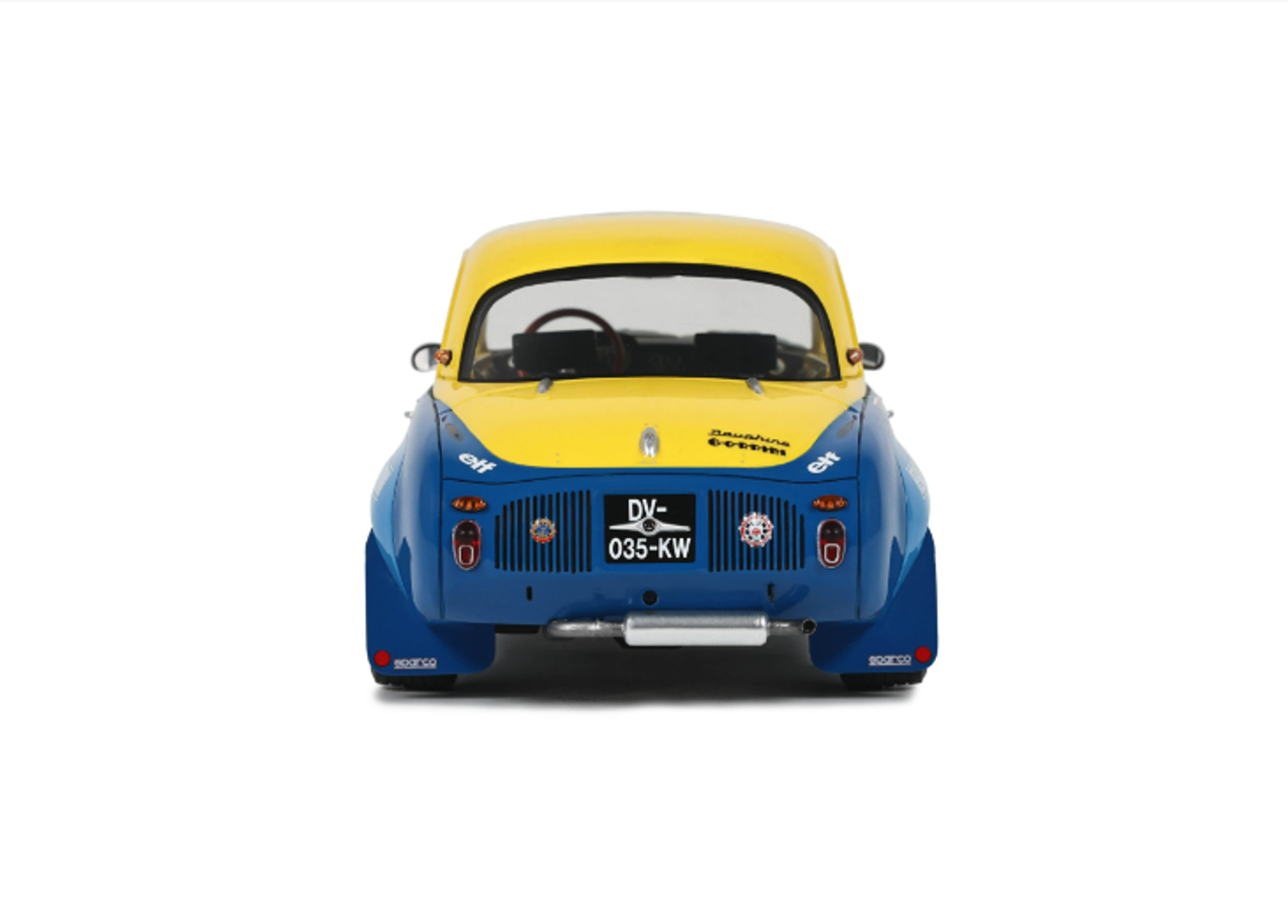 1/18 OTTO 1964 Renault Dauphine (Yellow & Blue) Car Model