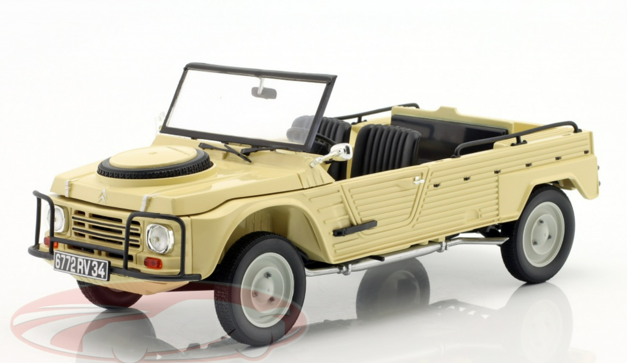 1/18 Norev 1979 Citroen Mehari 4x4 (Beige) Diecast Car Model