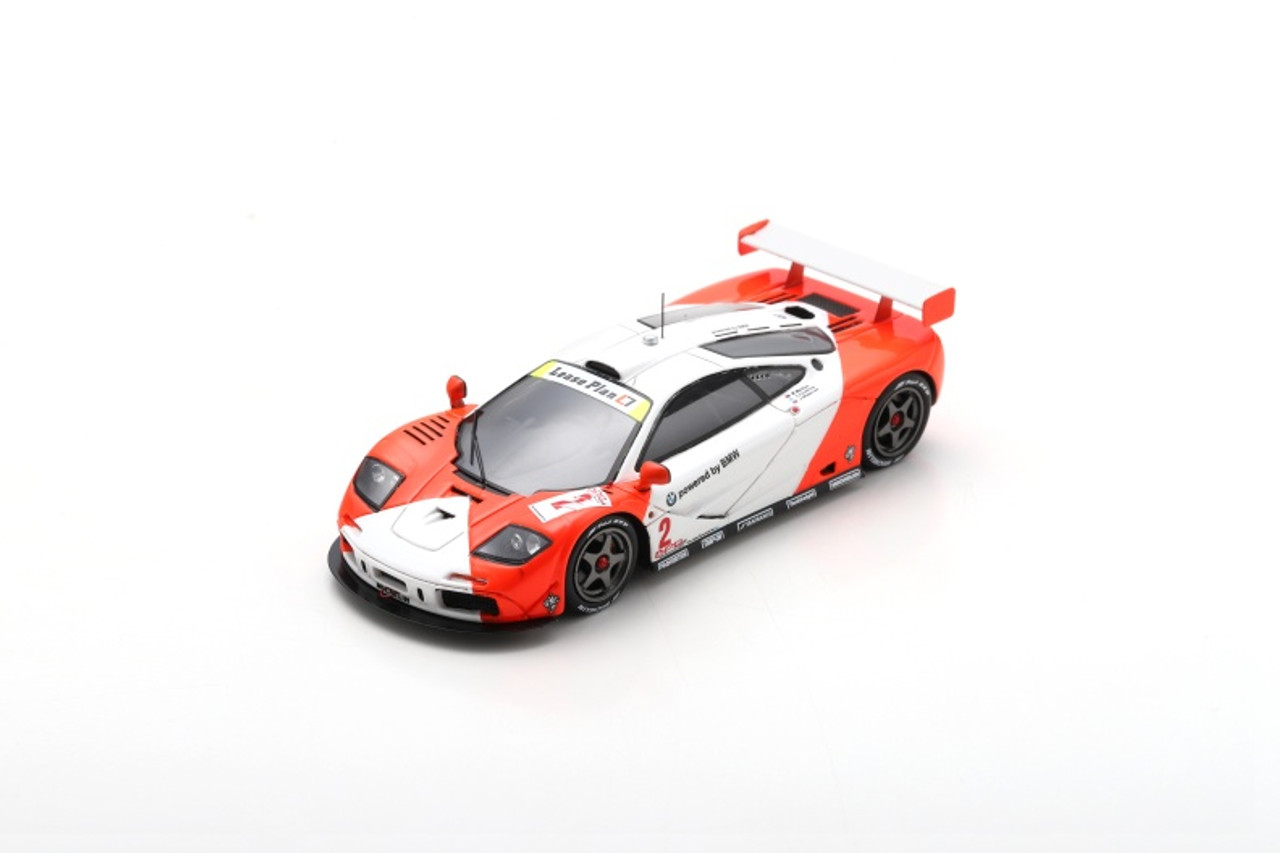 1/43 Spark 1996 McLaren F1 GTR No.2 GTC Motorsport 3rd Zhuhai BPR R. Bellm – J. Weaver – J.J. Lehto Car Model