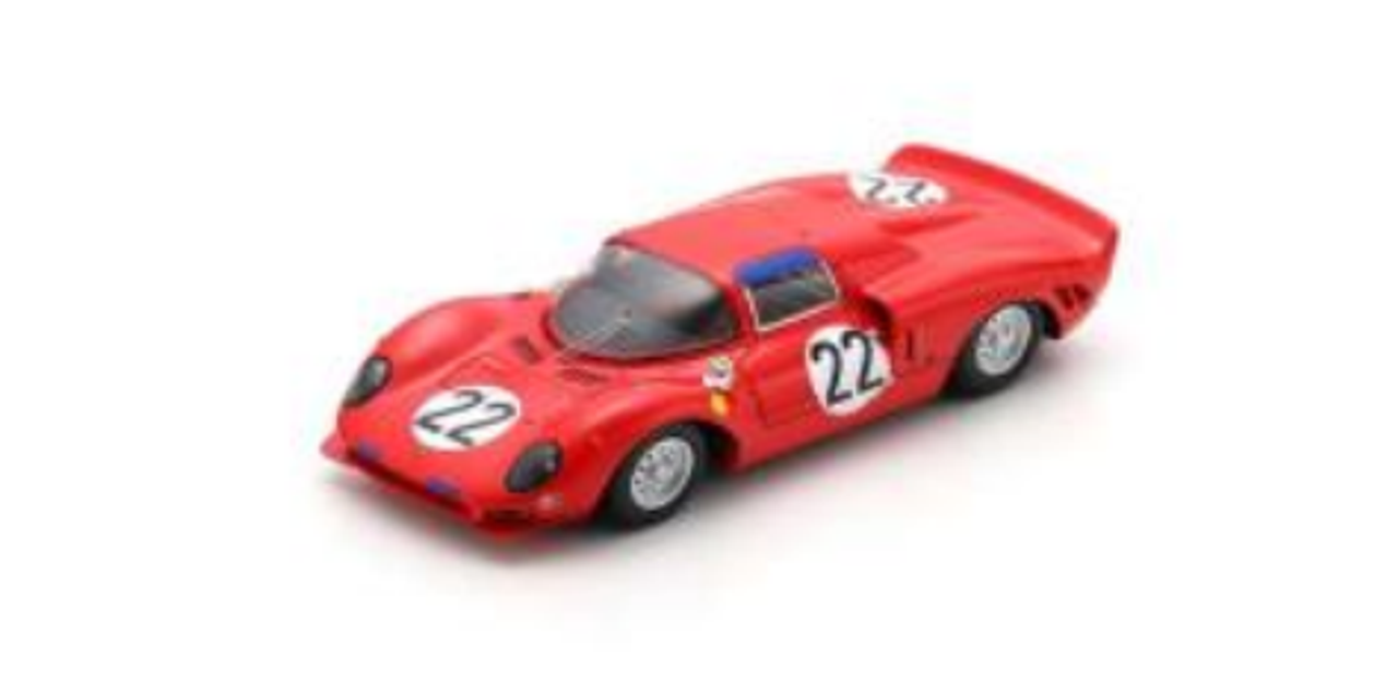 1/43 LookSmart 1965 Ferrari 275 P2 No.22 24H Le Mans L. Bandini - G. Biscaldi Car Model