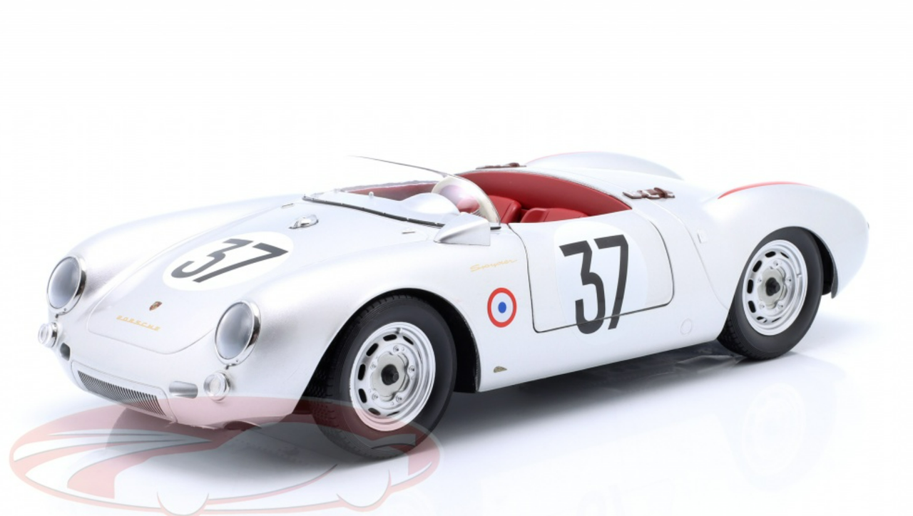 1/12 KK-Scale 1955 Porsche 550A Spyder #37 4th 24h LeMans Porsche KG Helmut  Polensky, Richard von Frankenberg Car Model