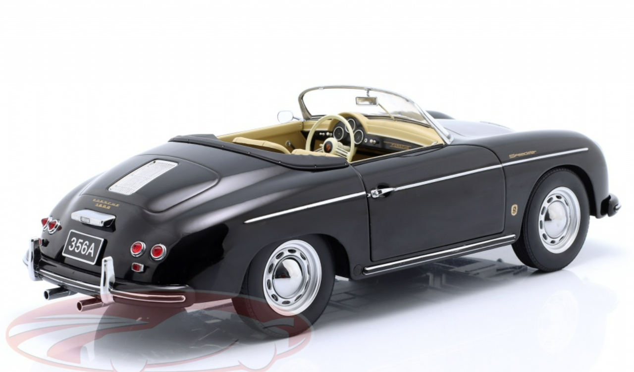 1/12 KK-Scale 1958 Porsche 356 A Speedster (Black) Car Model