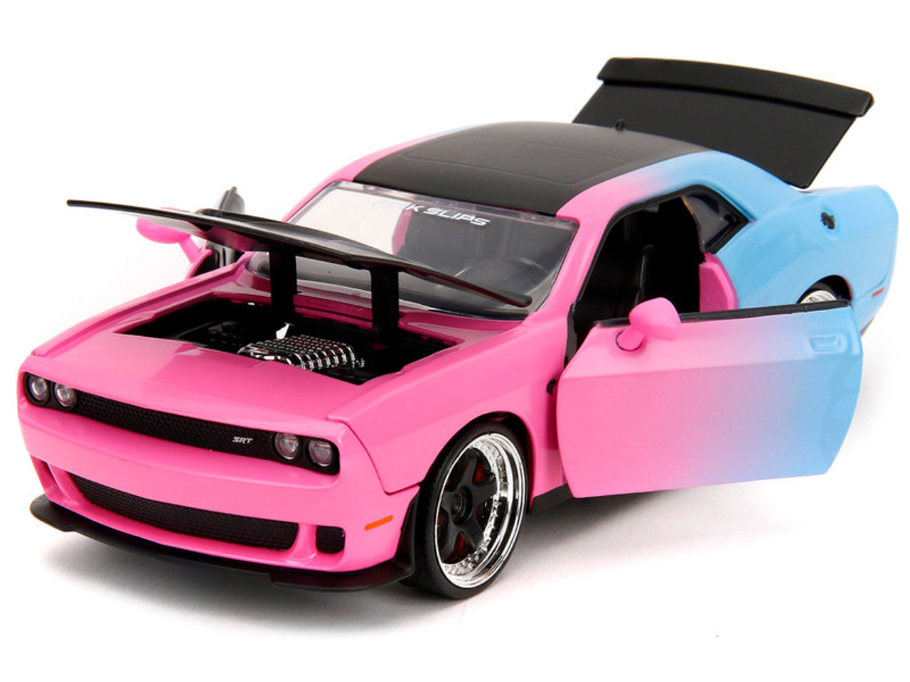 2015 Dodge Challenger SRT Hellcat Pink and Blue Gradient with Matt ...