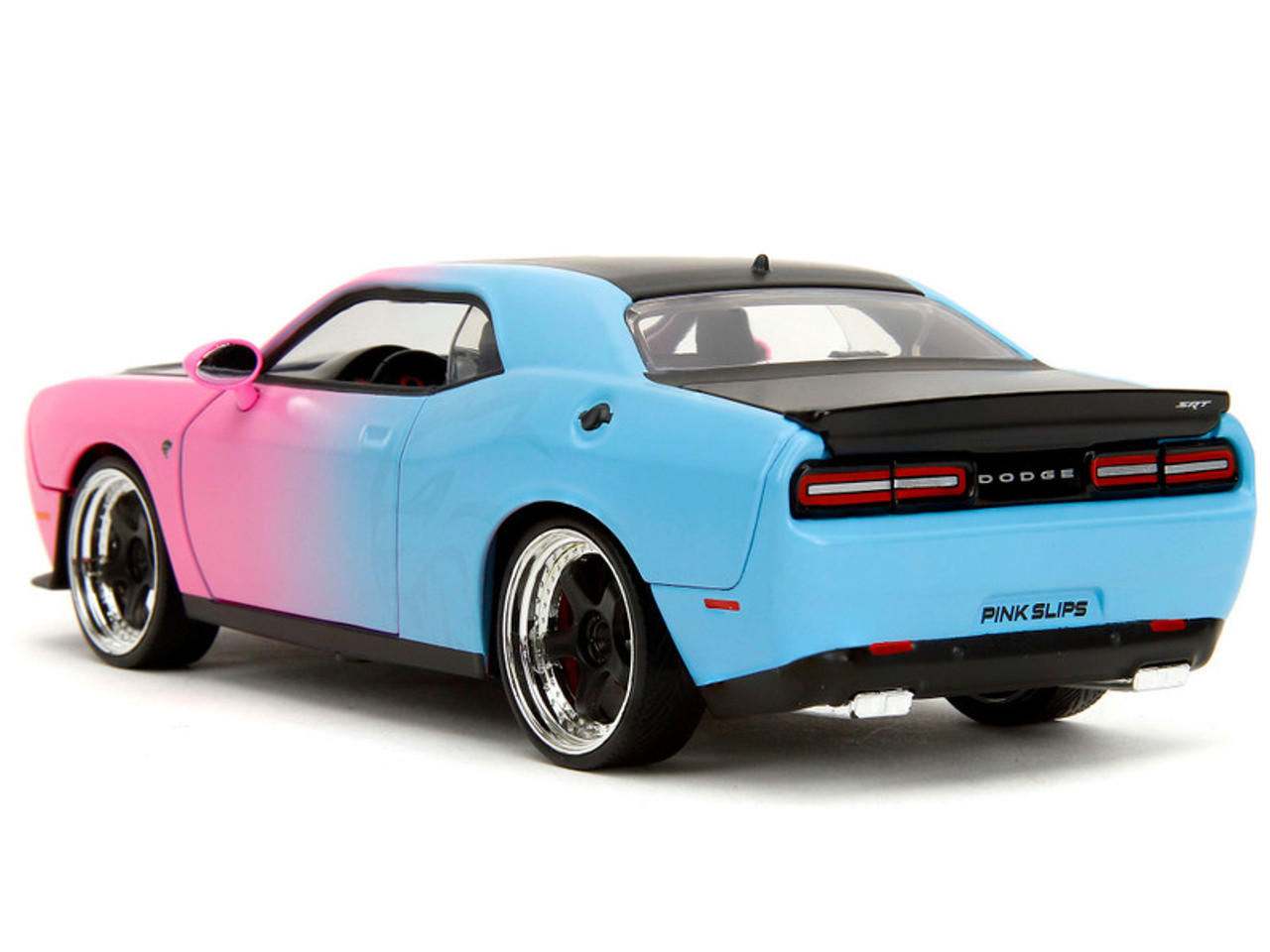2015 Dodge Challenger SRT Hellcat Pink and Blue Gradient with Matt ...
