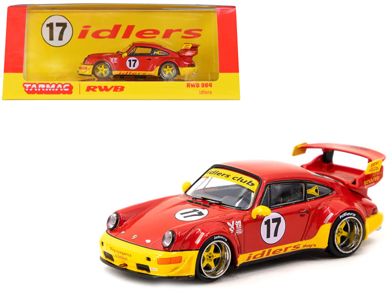 1/64 Tarmac Works Porsche RWB 964 idlers