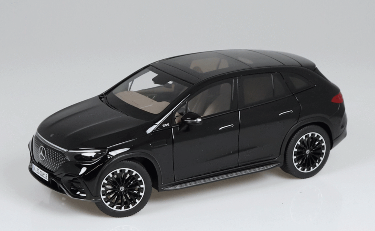 1/18 NZG Mercedes-Benz EQE AMG Line (Obsidian Black) Diecast Car Model