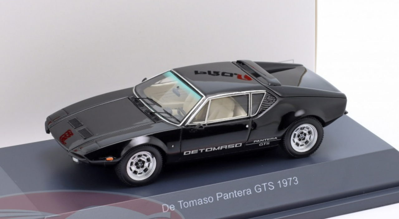 1/43 Schuco 1973 De Tomaso Pantera GTS (Black) Car Model