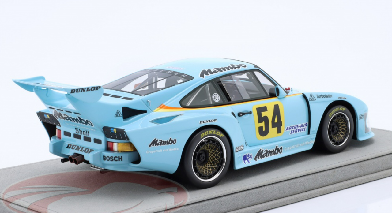 Miniature Car.tima 1/18 – Porsche 935 K3 Gangant Drm 1979 – Klaus Louis #54 – Résine
