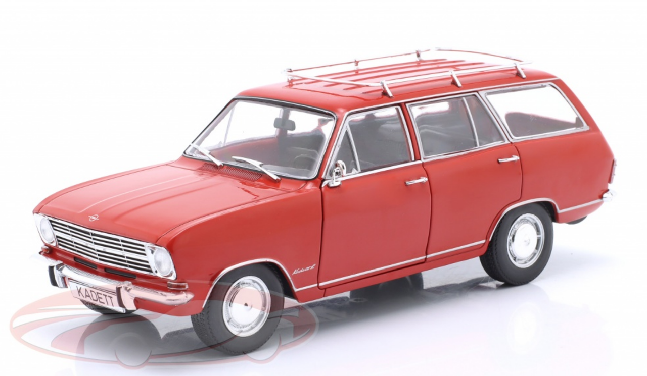 1/24 WhiteBox 1965 Opel Kadett B Caravan (Red) Diecast Car Model 