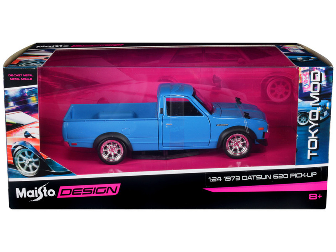 1973 Datsun 620 Pickup Truck Blue 