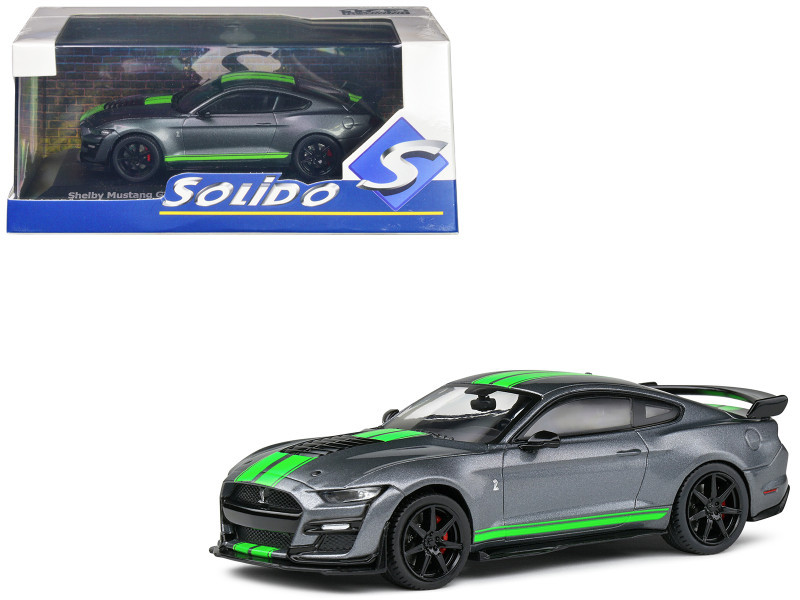 1/43 Solido 2020 Ford Shelby Mustang GT500 (Grey Metallic & Neon