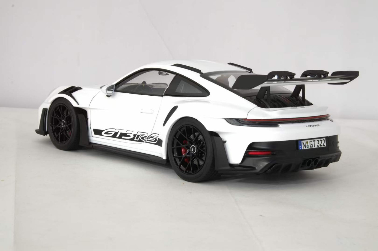 1/18 Norev 2023 Porsche 911 GT3 RS 992 (White) Diecast Car Model