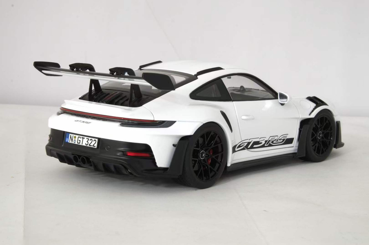 1/18 Norev 2023 Porsche 911 GT3 RS 992 (White) Diecast Car Model