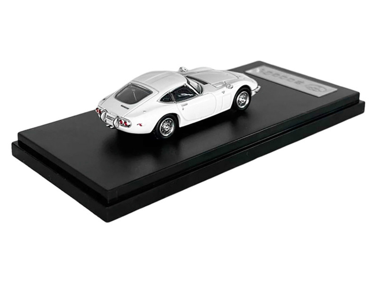 Toyota 2000GT White 1/64 Diecast Model Car by LCD Models