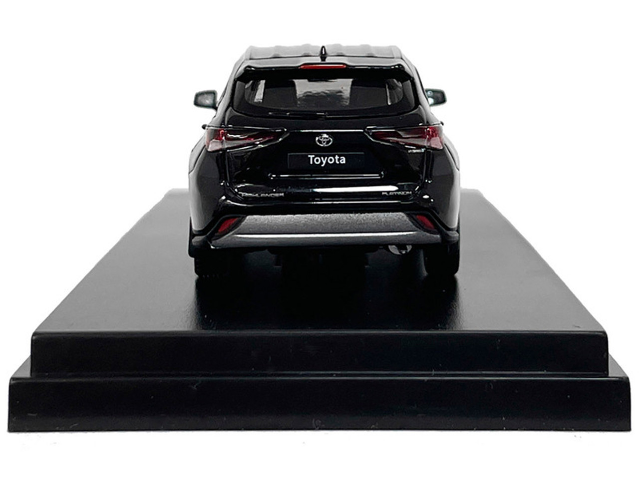 Toyota Highlander Black with Sunroof 1/64 Diecast Model Car by LCD Models