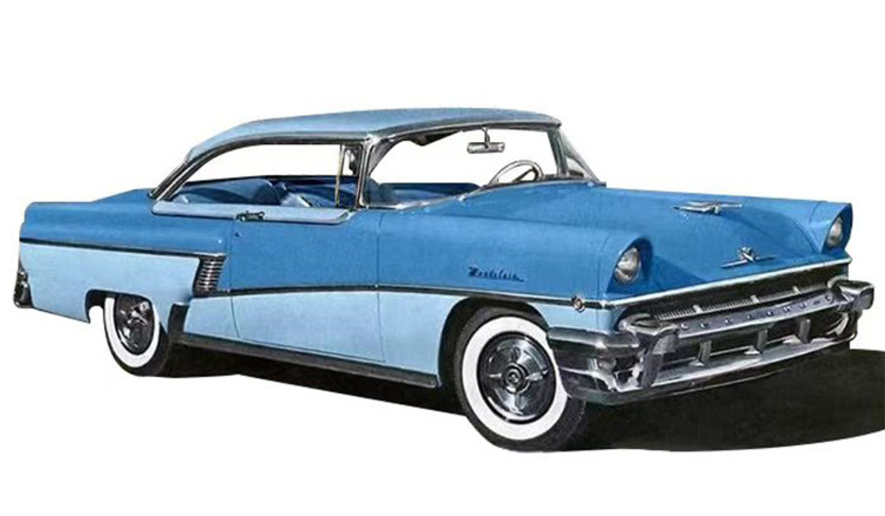 1/18 Sunstar 1956 Mercury MontClair Hard Top (Niagra Blue & Lauderdale Blue) Diecast Car Model