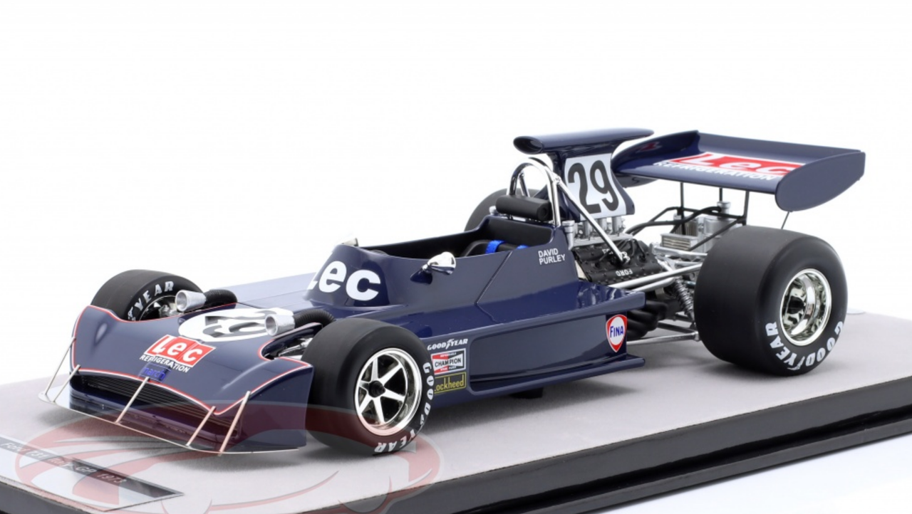 1/18 Tecnomodel 1973 Formula 1 David Purley March 731 #29 Italy GP Car Model