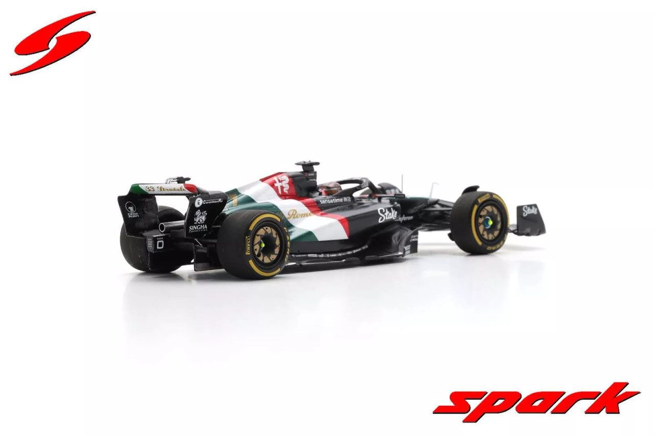 1/43 Spark 2023 Formula 1 Alfa Romeo F1 Team Stake C43 No.77