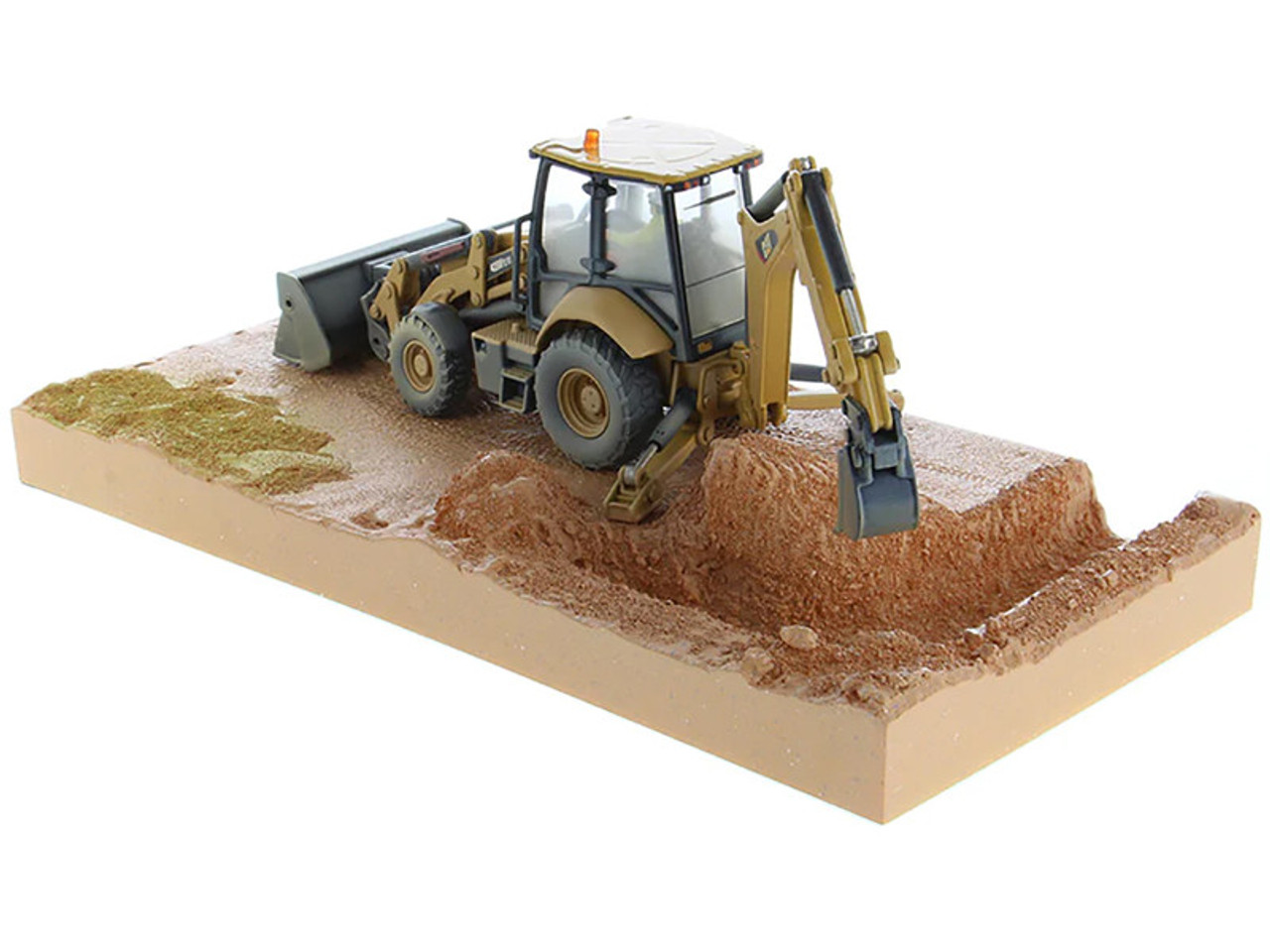 CAT Caterpillar 420F2 IT Backhoe Loader with Operator Yellow