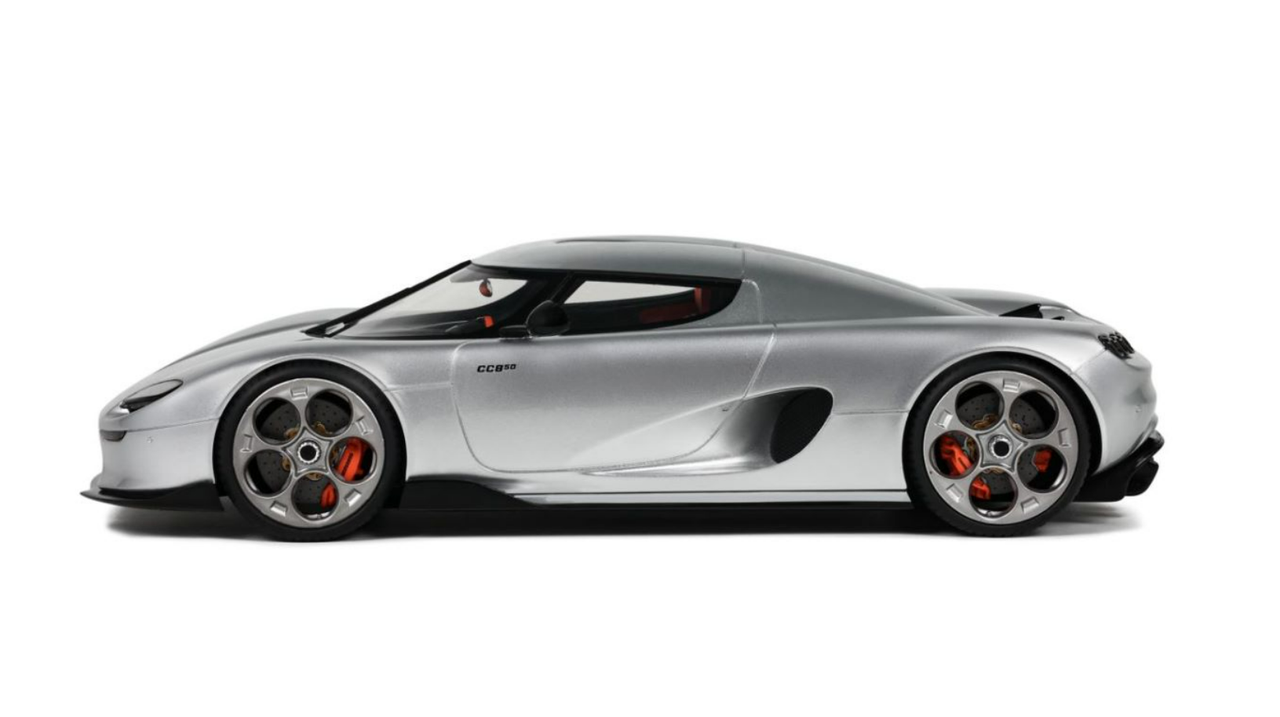 1/18 GT Spirit Koenigsegg CC850 (Moon Silver) Resin Car Model