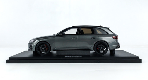 1/18 GT Spirit Audi RS4 Avant Competition Daytona Grey Resin Car
