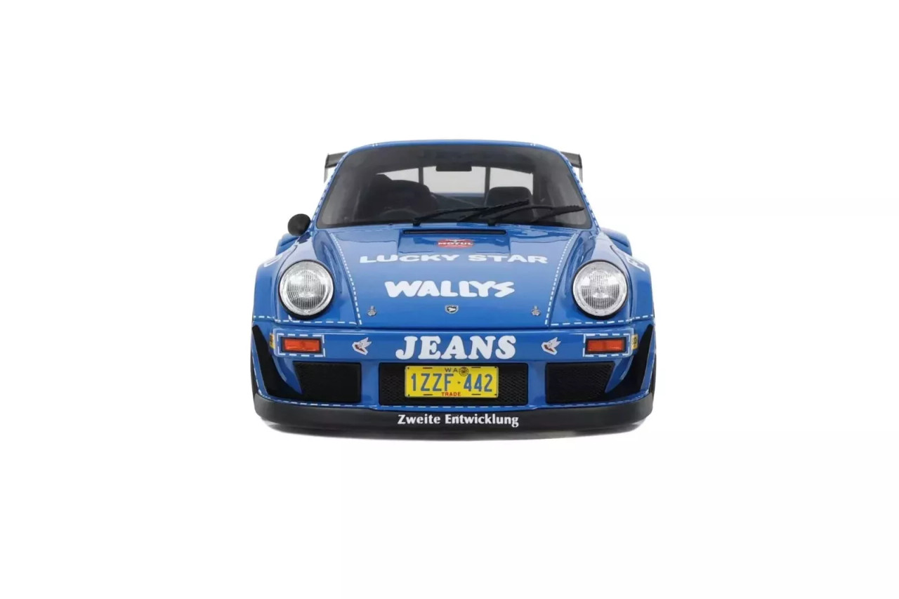 1/18 GT Spirit Porsche 911 964 RWB Osho Arrow Blue Resin Car Model -  LIVECARMODEL.com